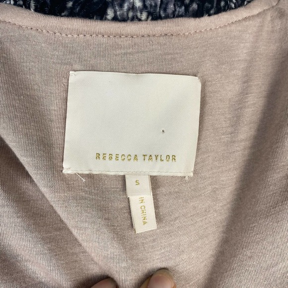 Rebecca Taylor Jacket Jackets Coats Bomber Jacket Silk Velvet Snakeskin - Picture 11 of 13